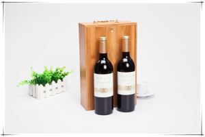 Thủ công Mỹ nghệ tre cho chai rượu vang đỏ lưu trữ của hộp tre