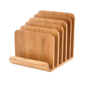 Phụ kiện Bamboo thư Rack và giữ tài liệu